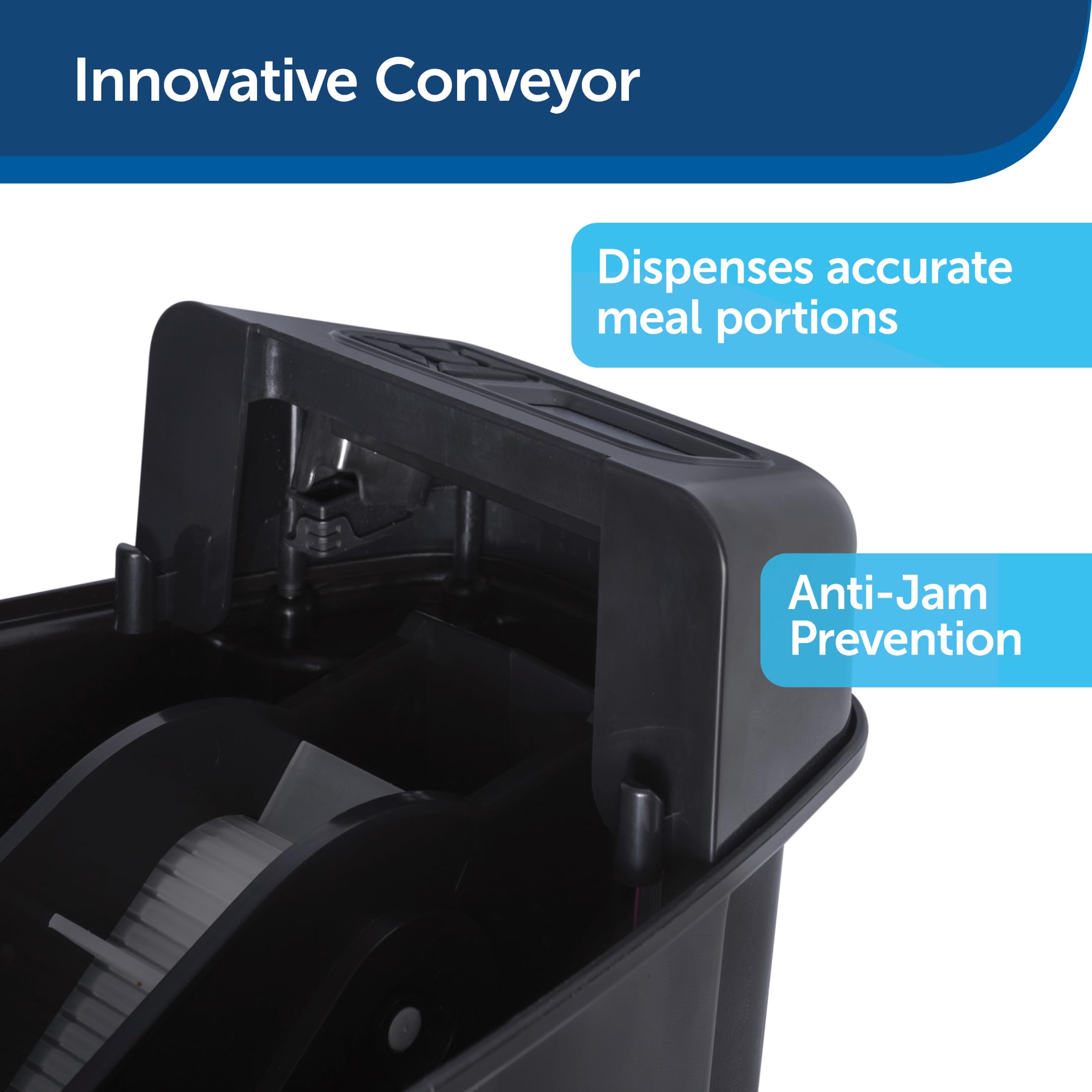 PetSafe Automatic Cat Feeder - Healthy Pet Simply Feed - Automatic Pet Feeder for Cats & Dogs - Timed Pet Feeder with Programmable Portion Control - Holds 24 Cups of Dry or Semi-Moist Dog or Cat Food - image 4