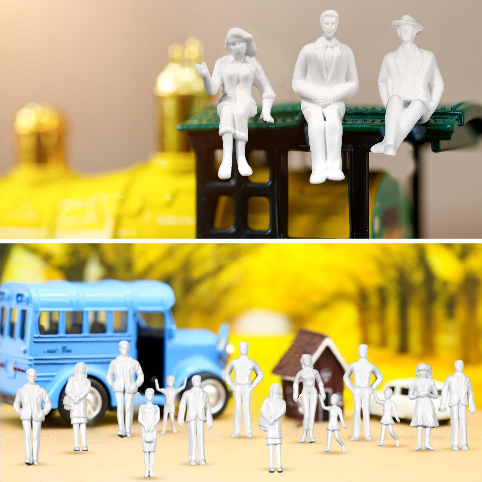 Namalu 14 Pcs 1: 25 Scale Miniature People Figurines India