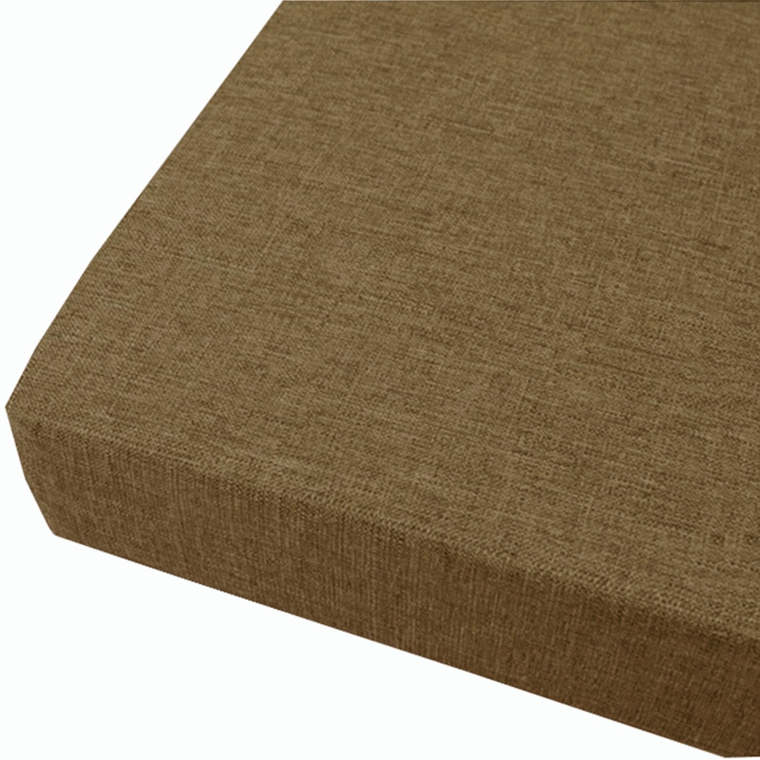 Coussin de banc d'extérieur en mousse contre les assises dures avec housse amovible de jardin