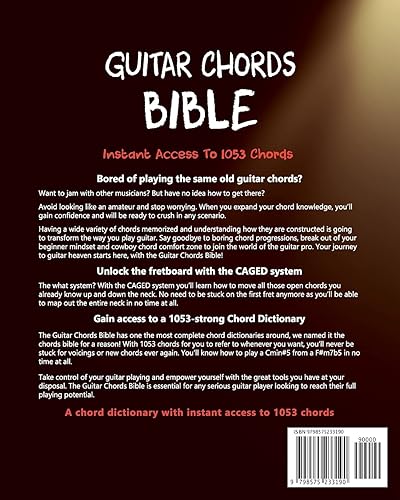 Miniatura 2 de Guitar Chords Bible Instant Access To 1053 Chords with Chord Functions And Progressions (Guitar Chord Mastery)