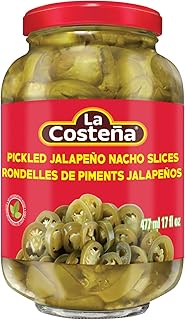 LA COSTENA Pickled Jalapeno Nacho Slices, 477ml