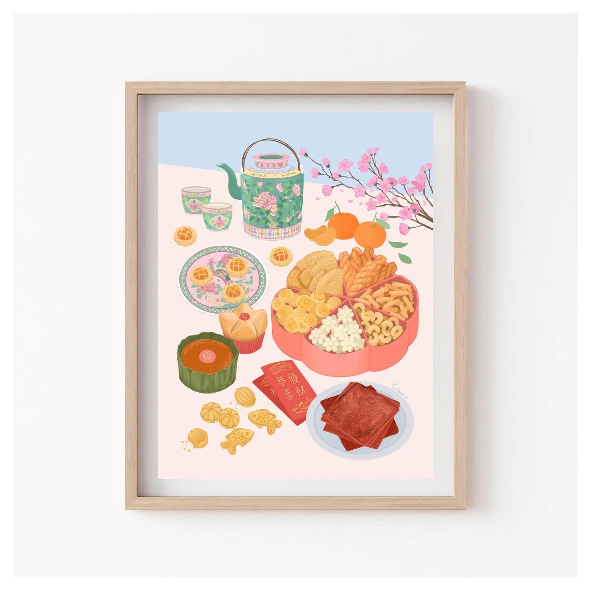 Cuadro sobre lienzo para cocina moderna y decoración de pared con arte de 30x40
