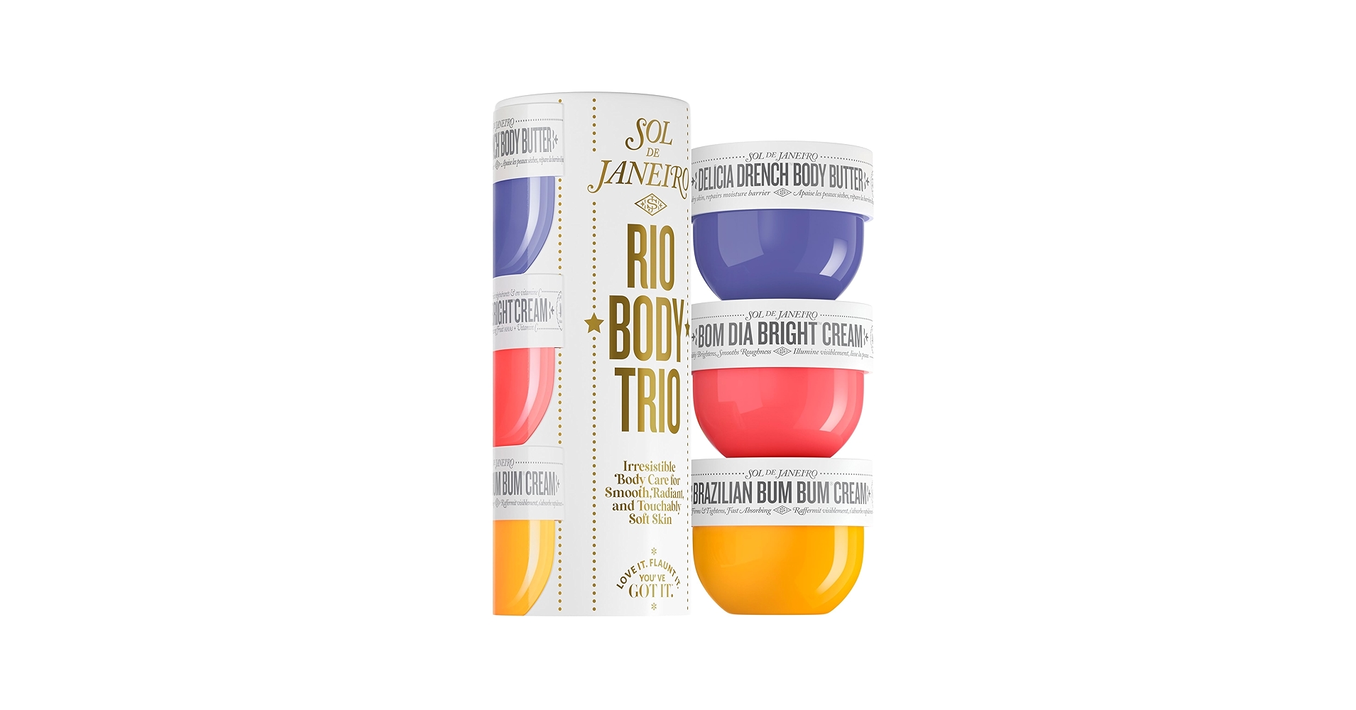 Amazon.com: SOL DE JANEIRO Rio Trio Mini Vanilla Body Cream