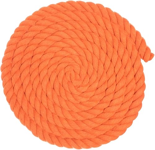 Miniatura 50 de West Coast Paracord - Cuerda de algodón natural trenzada de 3 hebras, 1/4, 1/2, 5/8, 3/4 y 1 pulgada de diámetro, 10, 25, 50, 100 pies