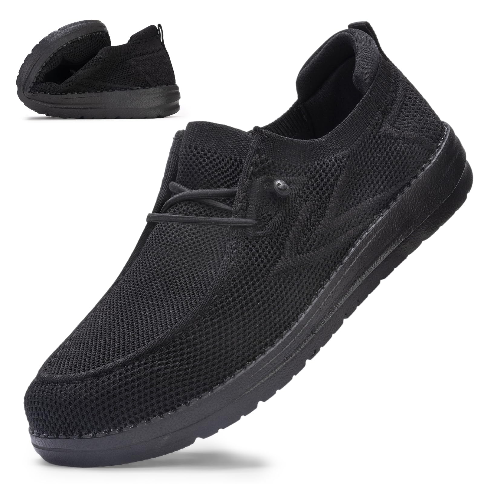 Wide Toe Box Loafers Arch Support