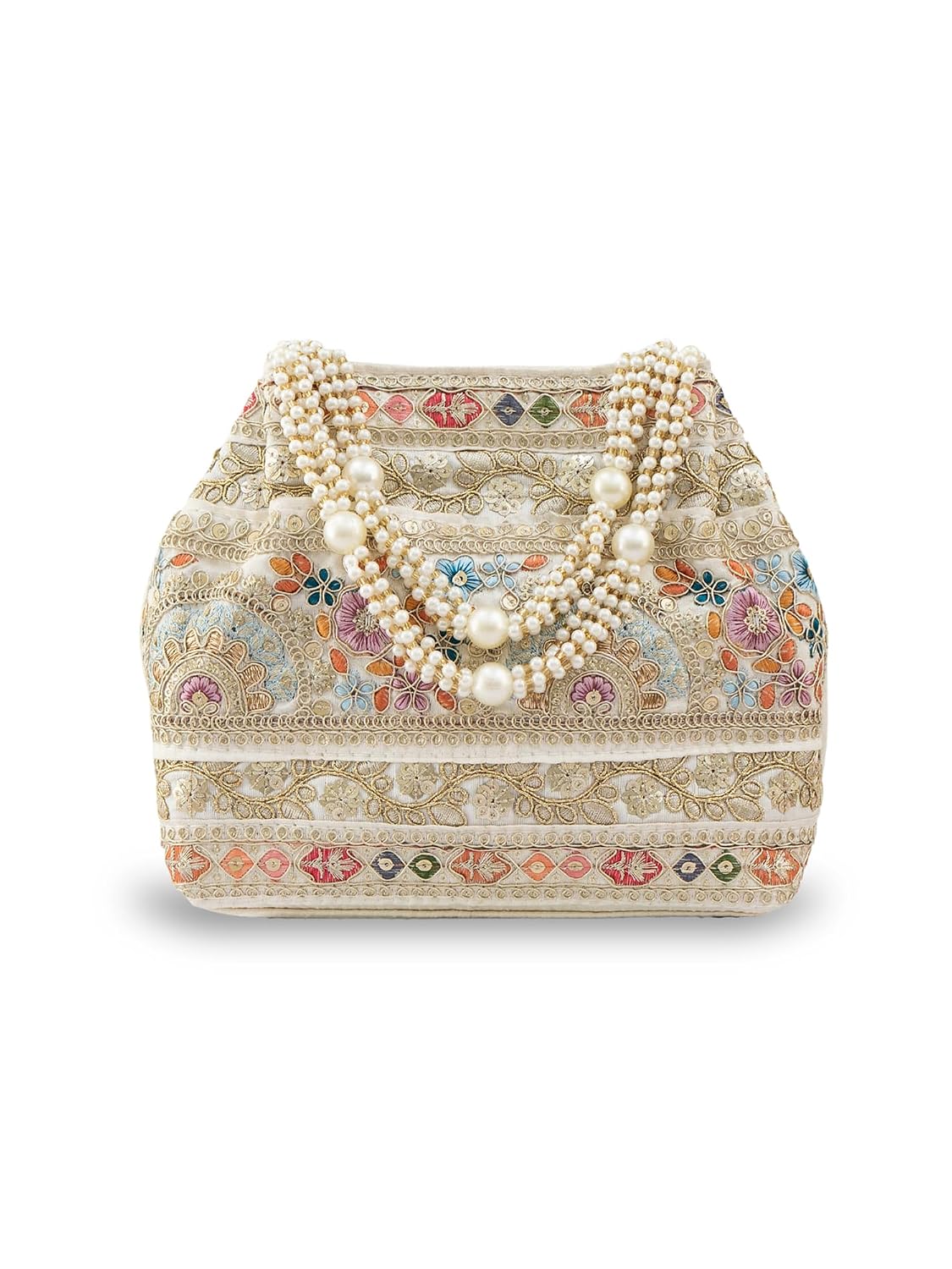 Vesara Golden Potli Handbags For Women | Potli Bags For Ladies For Wedding | Potli Bags For Women | Wedding Bags For Woman... - Review, Price and Buying Guide