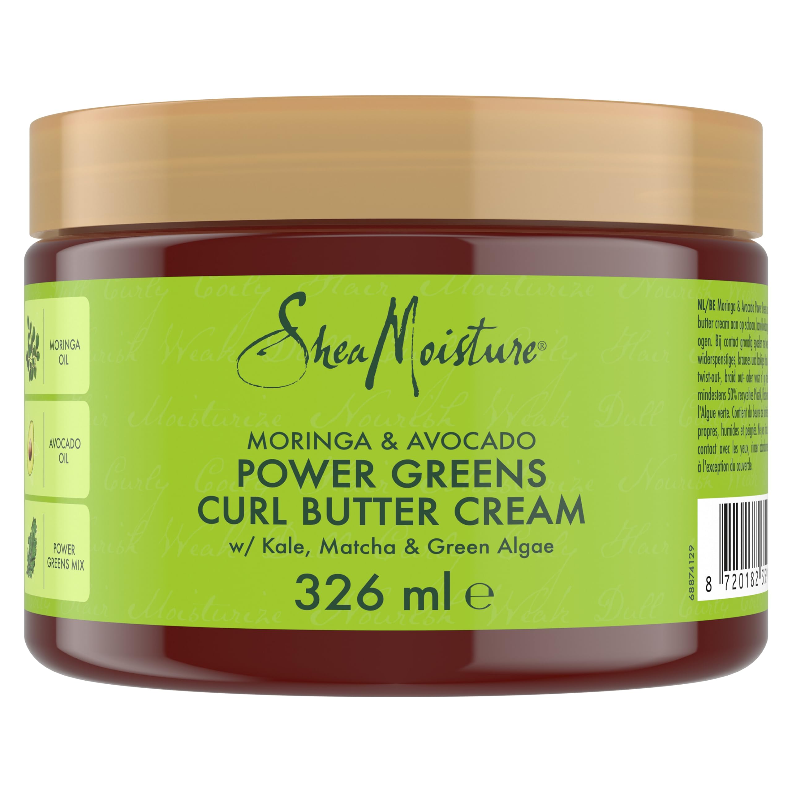 SheaMoisture Moringa & Avocado Power Greens Curl Cream 326 ml