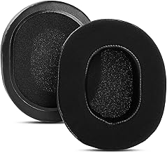 Upgraded Gel-Infused Ear Pads Cushions Cups Replacement Compatible with SteelSeries Arctis 1 Arctis 3 Arctis 5 Arctis 7 Arctis Pro Arctis 9X Gaming Headset Headphone (Black Gel-Infused)