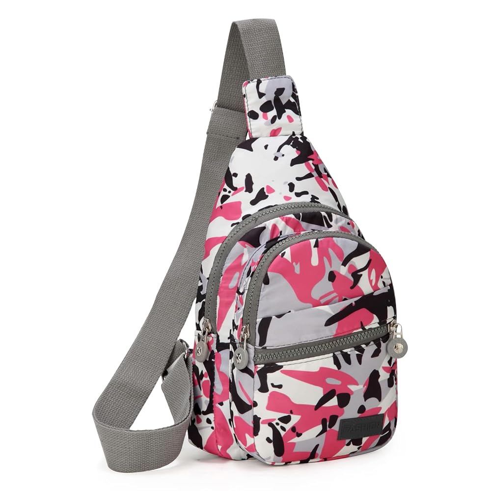 EVANCARY Small Sling Bag for Women, Sling Backpack Chest Daypack Crossbody Bag for Travel Sports Running Hiking