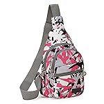EVANCARY Small Sling Bag for Women, Sling Backpack Chest Daypack Crossbody Bag for Travel Sports Running Hiking