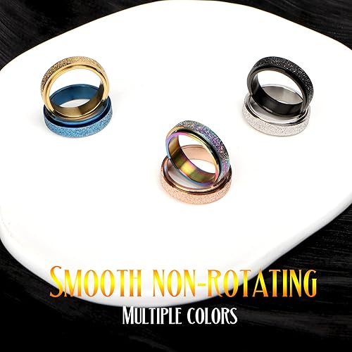 Miniatura 3 de Anillos giratorios para la ansiedad