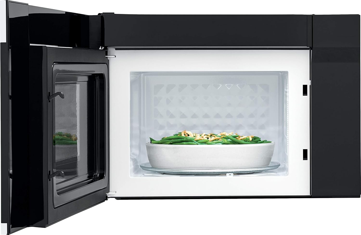 Frigidaire 1.4 Cu. Ft. Compact Over-the-Range Microwave in White with Automatic Sensor Cooking