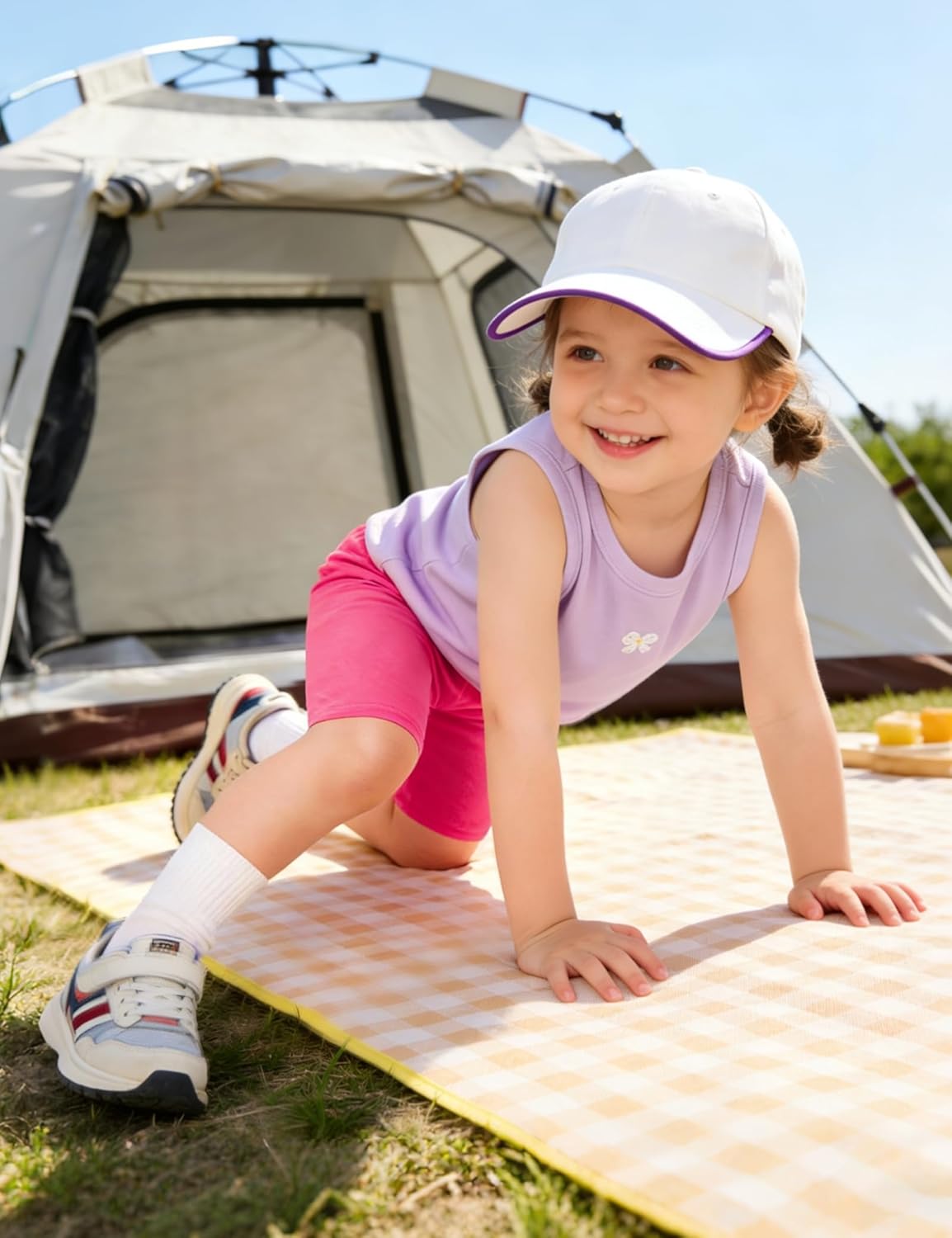 3 Pack Toddler Girls Bike Shorts Cartwheel Dance Short for Baby Girl Size18M-5T - Image 2