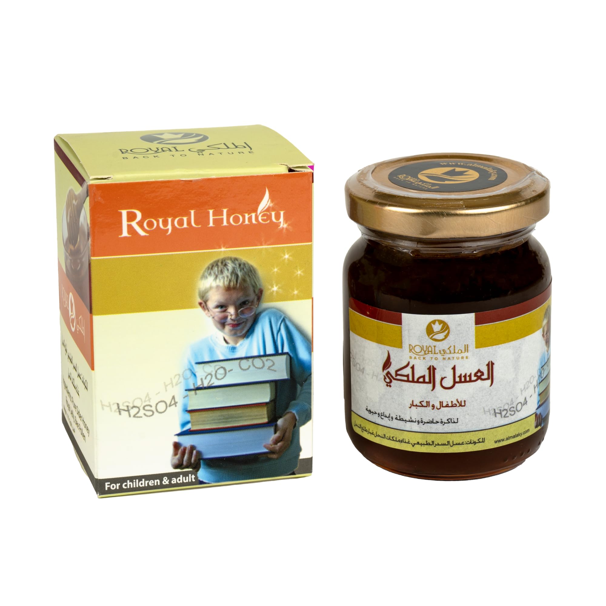 Al-Malaky Royal AL MALAKY 100% Pure & Natural Honey, Improves Memory & Immunity, Rich Delicious Memory Honey - 175g