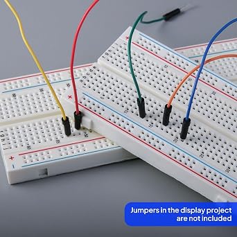 ELEGOO 3pcs Breadboard 830 Point Solderless Prototype PCB Board Kit for Arduino Proto Shield Distribution Connecting Blocks
