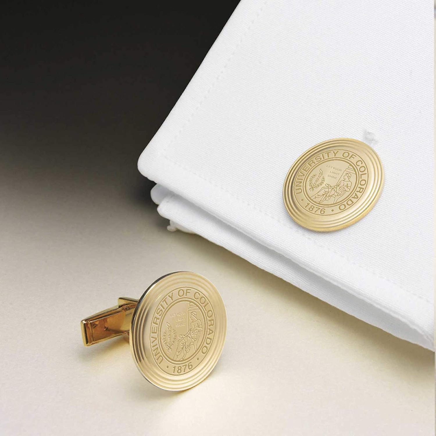M. LA HART Colorado 18K Gold Cufflinks