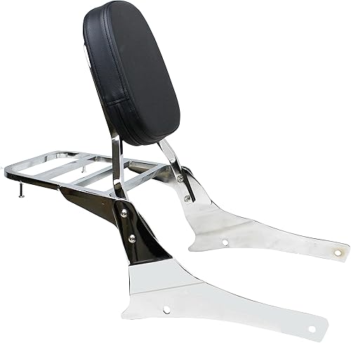 Miniatura 2 de YHMOTO - Respaldo de pasajero con barra de asiento con portaequipajes para Suzuki Volusia VL800 2001-2011 Boulevard C50 2005-2011 Boulevard M50
