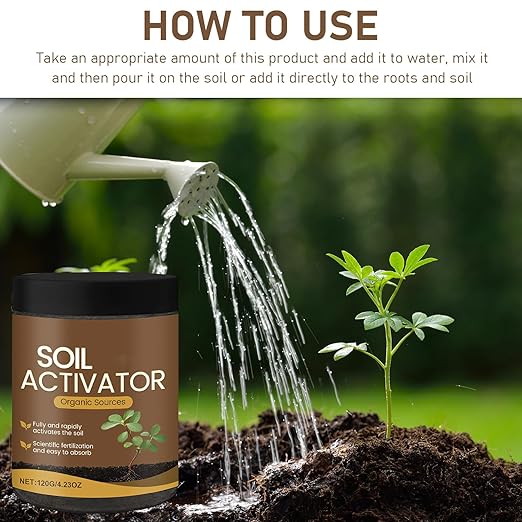 Acondicionador de Suelo Orgánico 2 Paquetes para Plantas miniatura 6
