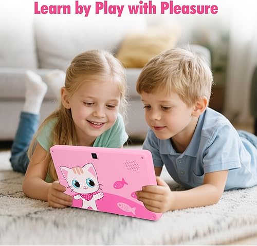 Miniatura 2 de Tablet para niños de 7 de UJoyFeel con control parental, tabletas WIFI para niños pequeños con muchas aplicaciones de aprendizaje para niños sin