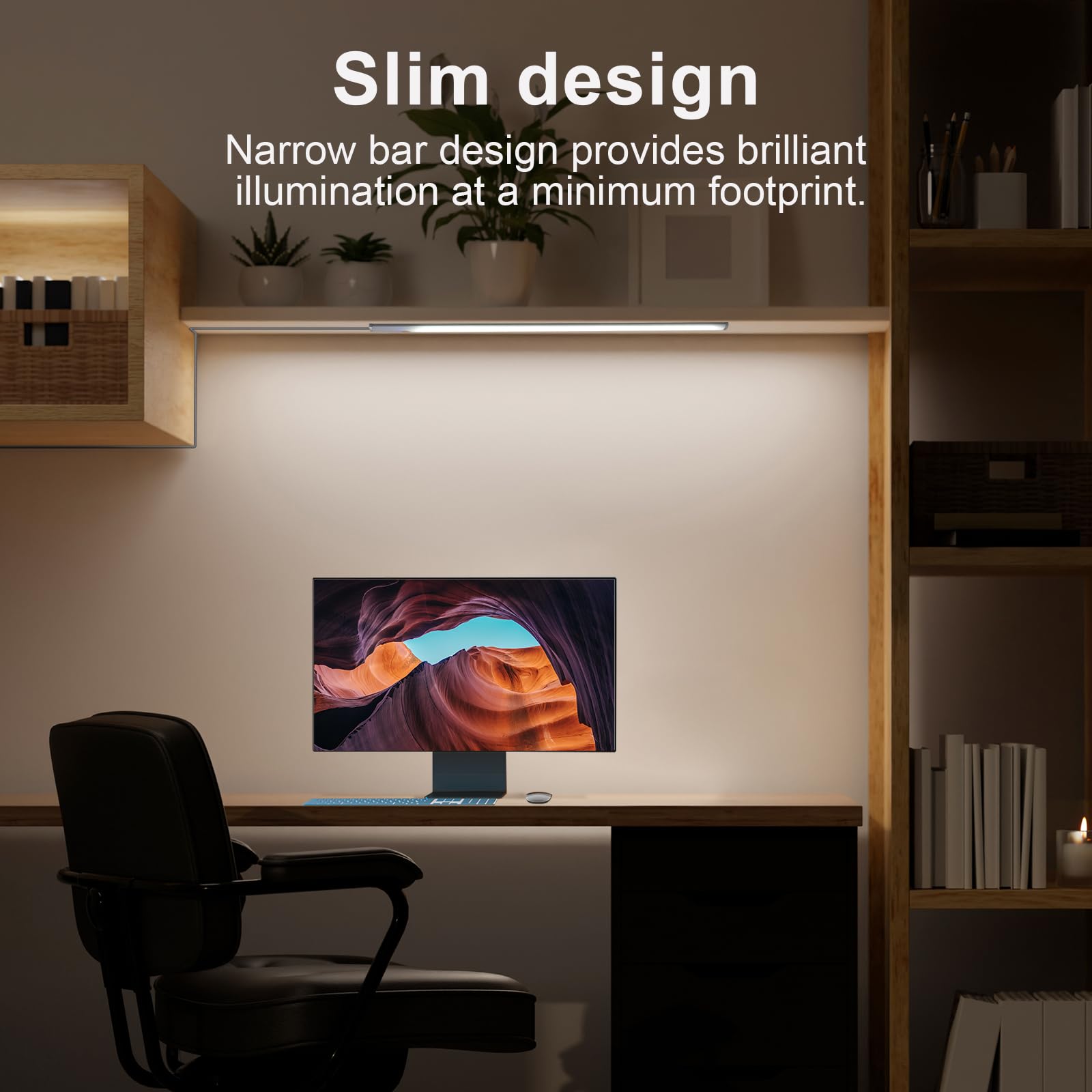 JUSJUBR Illuminazione a LED per sottolavello, luci regolabili, bianco freddo, 6000 K