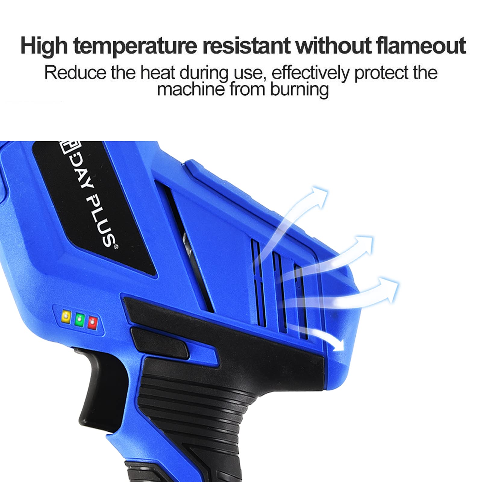 Sierra Sable Bateria para Cortar Madera, Sierra Recíproca Eléctrica Inalámbrica con Batería Recargable Portátil de una Mano, 5 Hojas de Sierra, Velocidad Variable 0-3000SPM