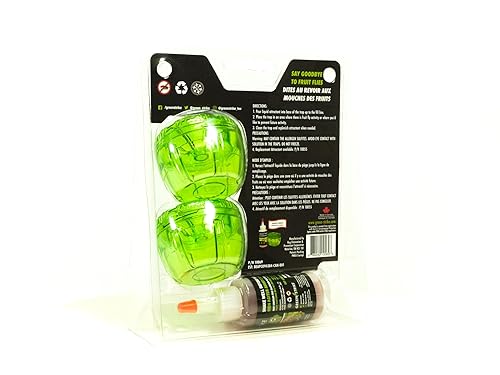 Miniatura 4 de REENSTRIKE Paquete de 2 trampas para moscas de fruta para uso en interiores. Solución de 120 días - Trampa para mosquitos y trampa eficaz para