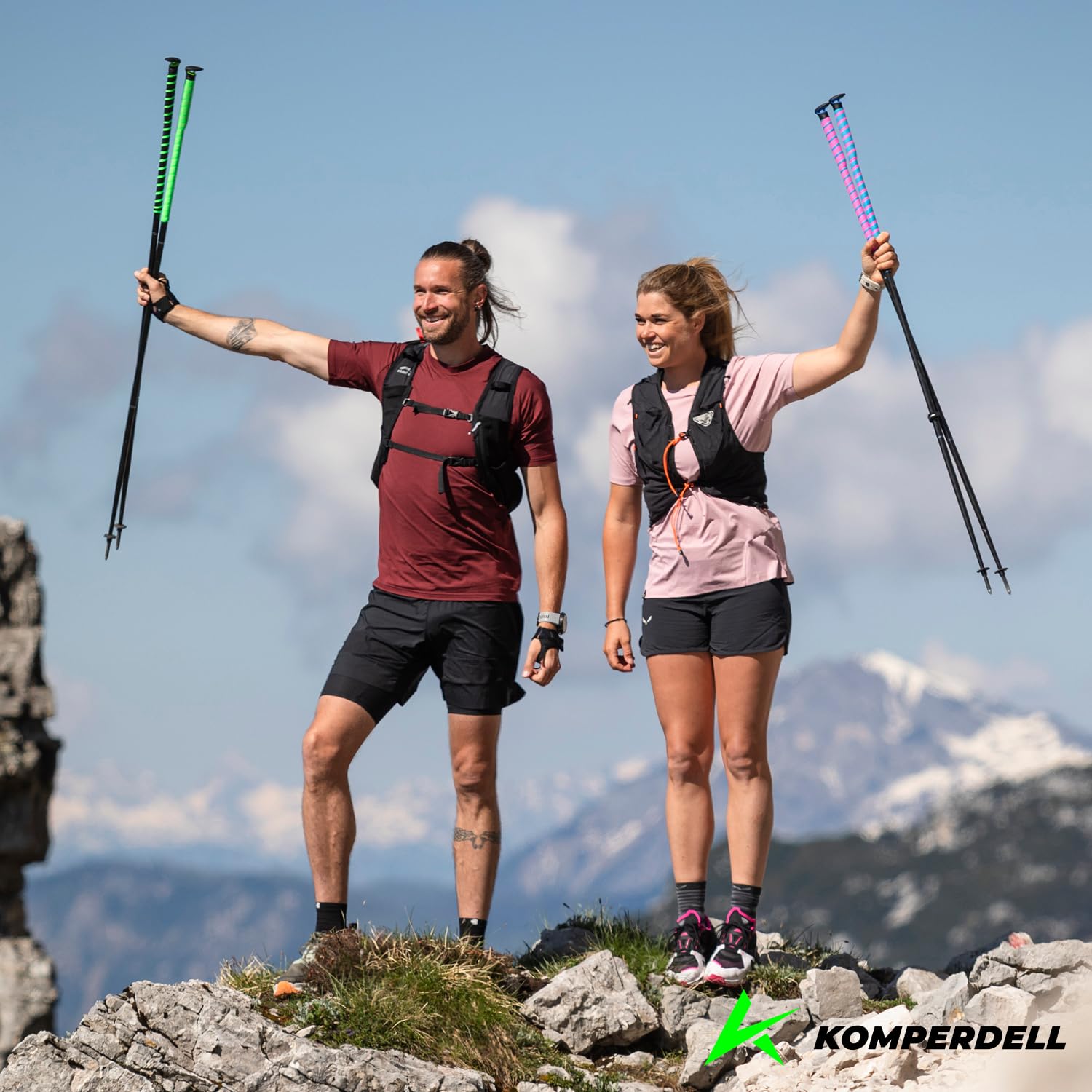Komperdell Erlkönig FXP Trailrunning Stöcke Fixlänge 120cm