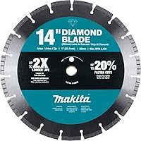 Vista 1 de Makita E-02646 Hoja de diamante de 14", turbo, material duro