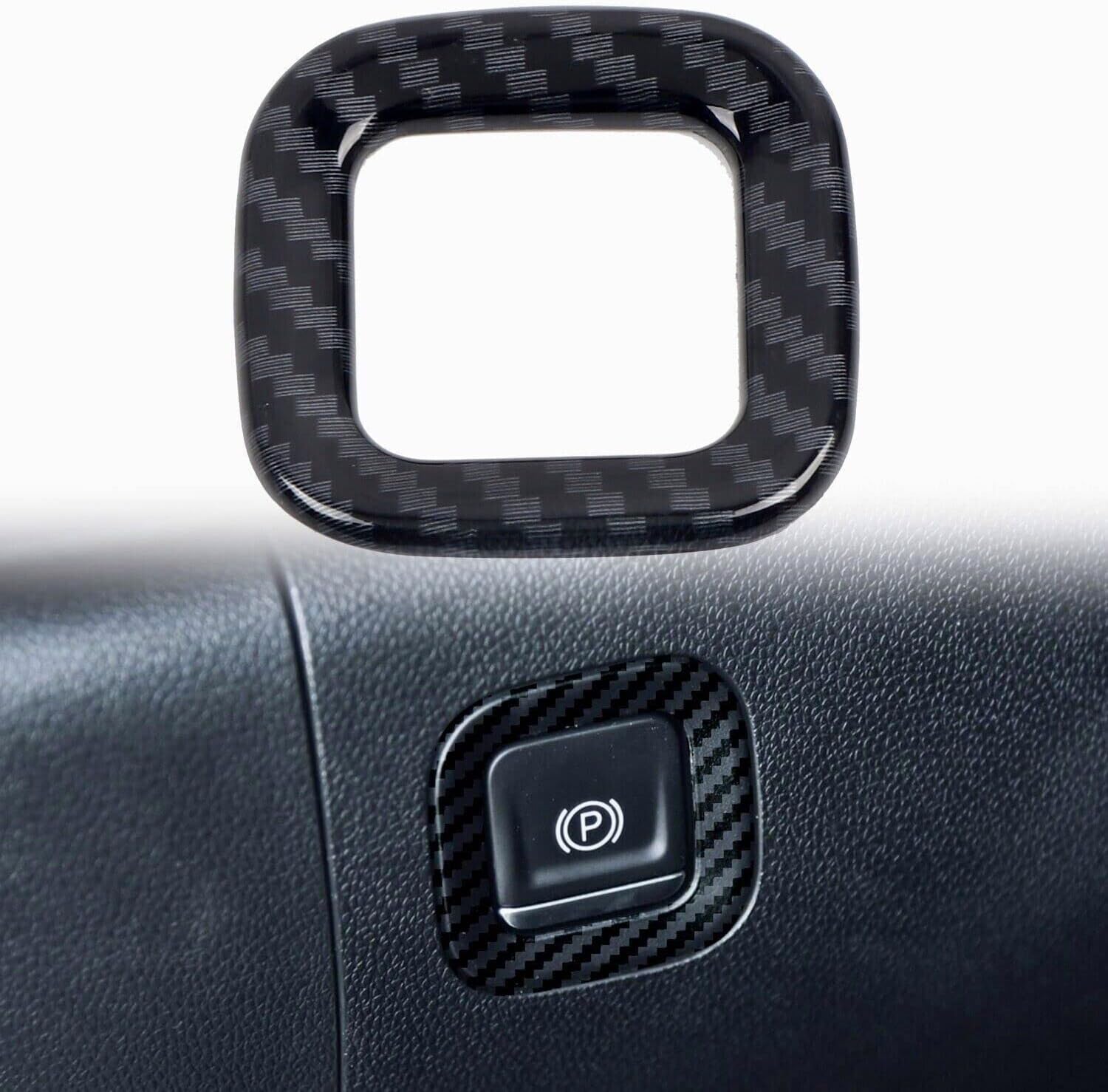 for Chevy Silverado 1500 4-Door 2019-2023 LHD Carbon Fiber Black Whole Set Interior Cover Trim 14pcs Car Accessories(Not fit Crew cab Version)