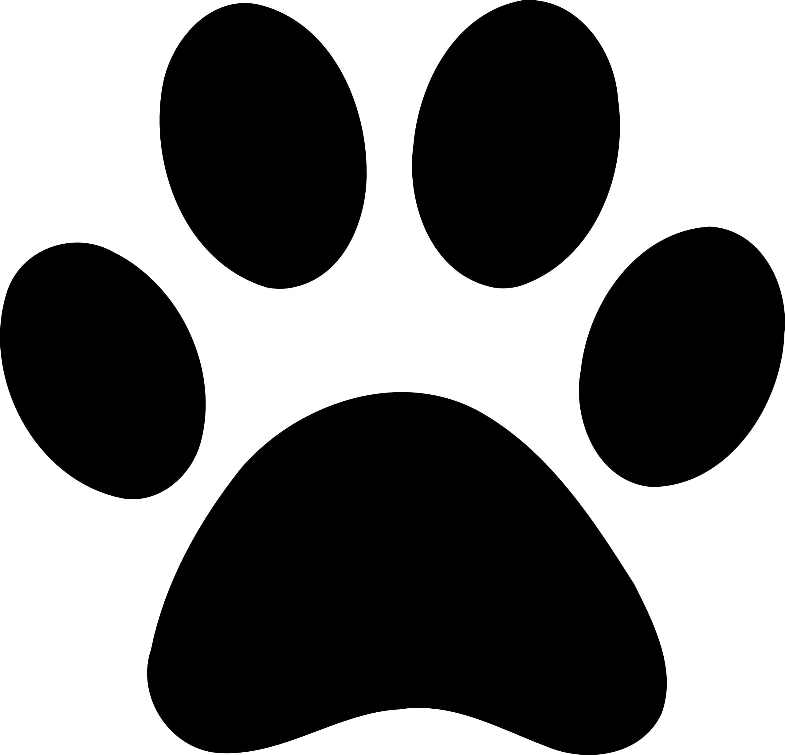 wrapp it up 10 x Dog Paws Black Car Van Decal Sticker Vinyl