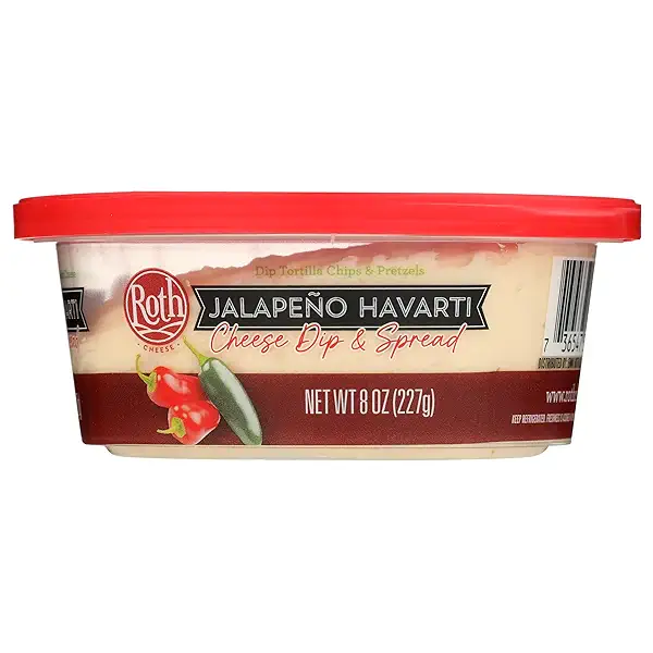 Roth Jalapeno Havarti Cheese Dip & Spread, 8 OZ 3