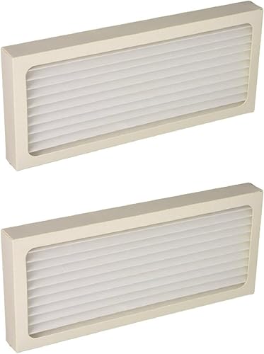 Nispira Filtro de aire de repuesto compatible con Hamilton Beach TrueAir Ultra Quiet True Air Purificador de aire 04386A, 04383 04385 04384