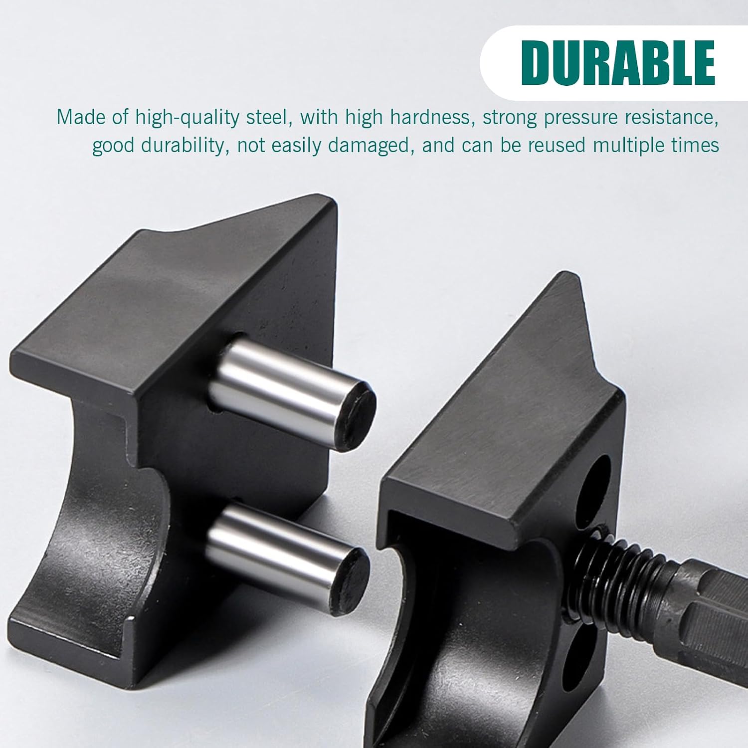 Suspension Strut Split Hub Steering Knuckle Spreader Tool, Strut Spreader Tool, Compatible with VW Audi Ford and More (Black)