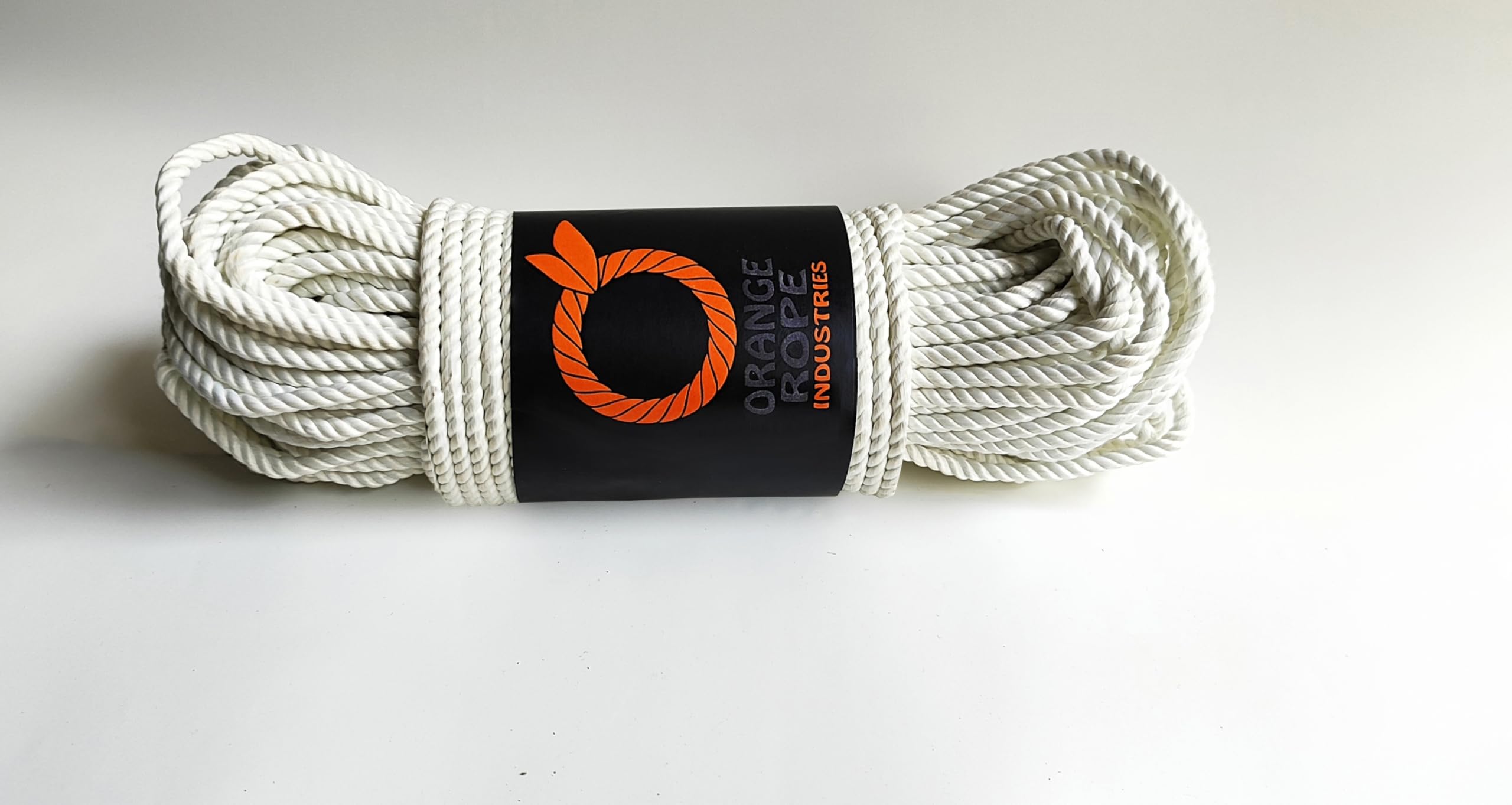 Orange Rope Industries 4 MM Polyester Rope Rassi 100 Foot 30 MTR