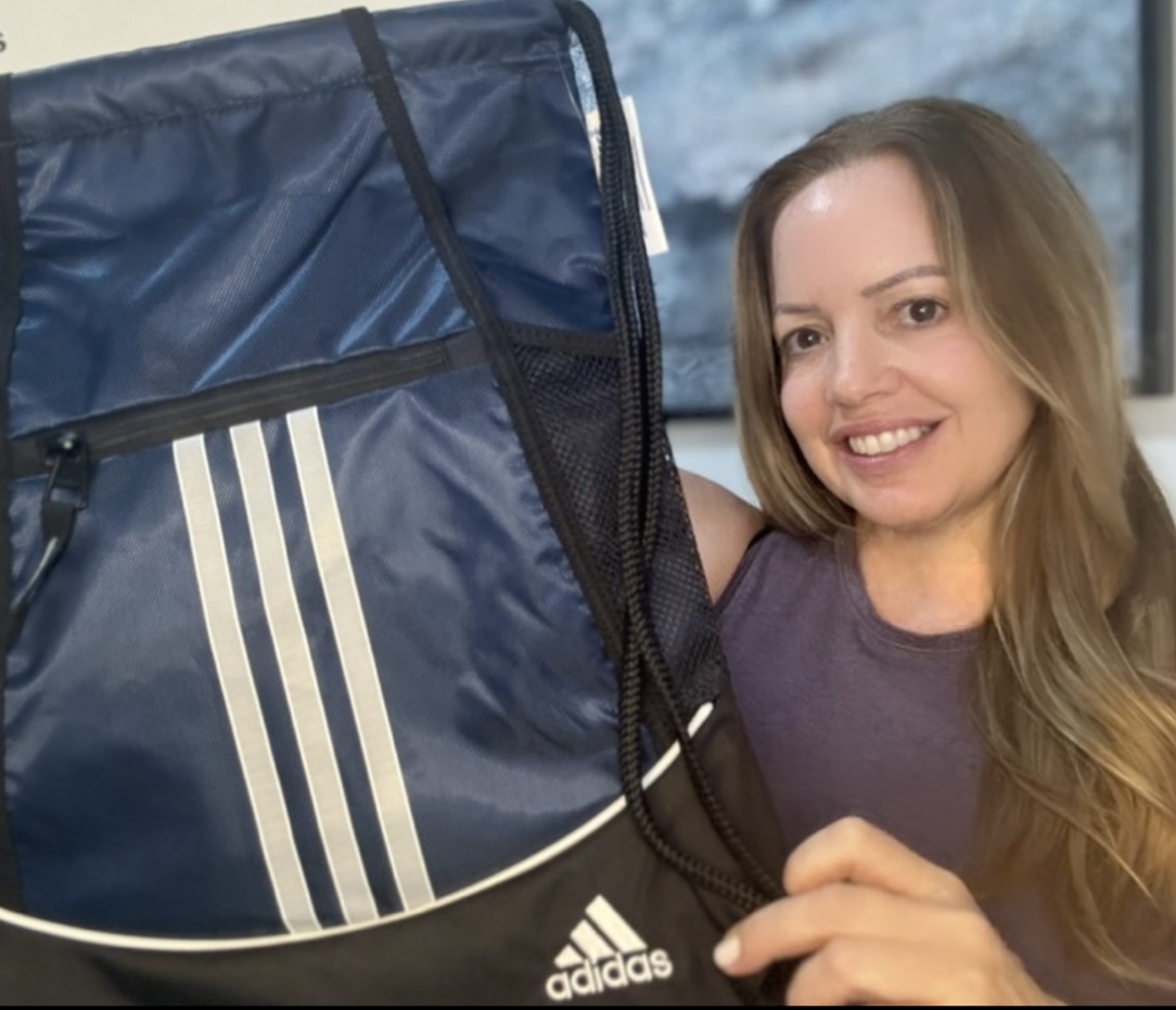 Watch REview of adidas Alliance Sackpack Drawstring Backpack on Amazon Live