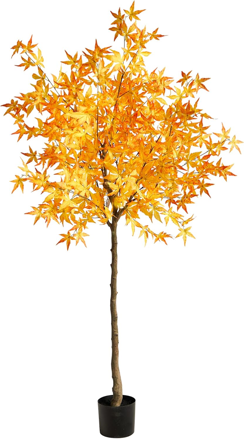 Nearly Natural 6ft. Autumn Maple Artificial Tree