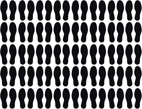 Vista 21 de LiteMark Calcomanías de vinilo duraderas con acabado brillante, tamaño mediano de 9 pulgadas, ideal para suelos, techos, paredes y la mayoría