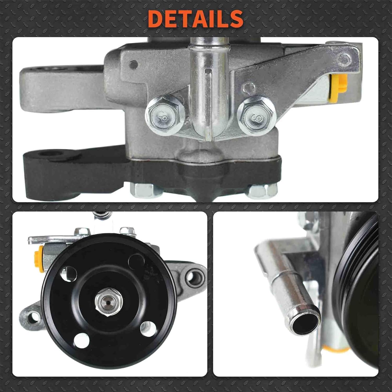 labwork Power Steering Pump 571002D100 Replacement for Elantra Saloon 2000-2006 Replacement for Coupe 2.0L 2002-2008