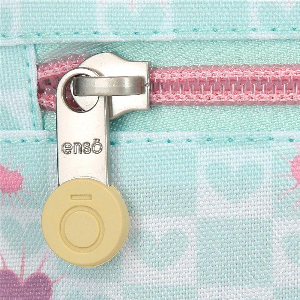 Enso Hearts Zaino a 2 Ruote Verde 33x44x21 cm Poliestere 30,49L
