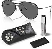 Ray-Ban RBR0101S LENNY KRAVITZ X AVIATOR REVERSE Square Shaped Sunglasses for Men &amp; Women with Official RAYBAN Eyewear Kit