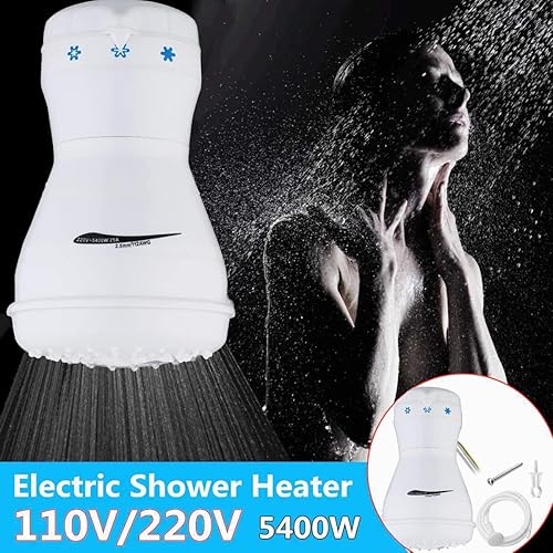 Miniatura 2 de Calentador de agua instantáneo 5400W 110V Calentador de ducha eléctrico Grifo caliente instantáneo Calentador de agua de baño Calentador de agua