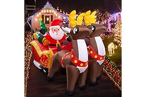 7FT Christmas Inflatables Outdoor Decorations