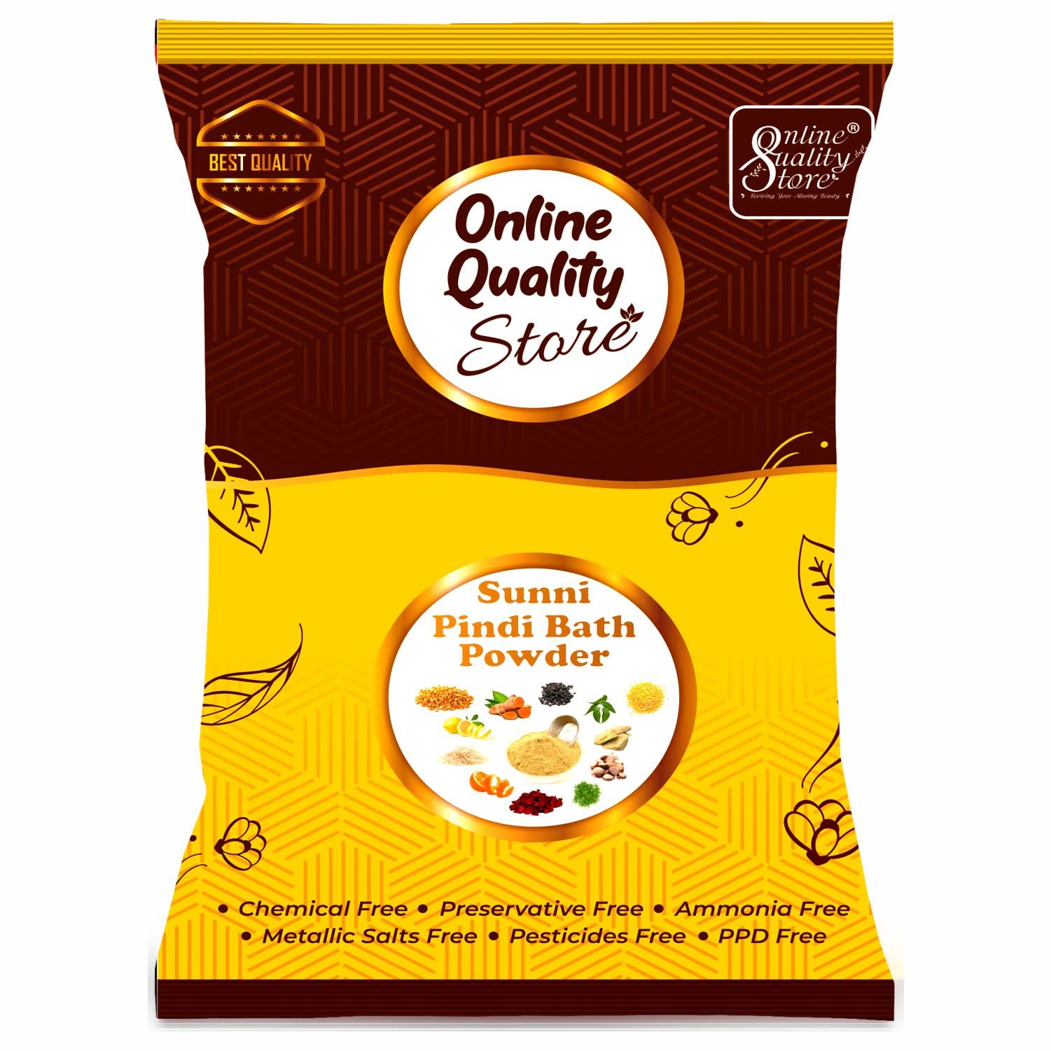 Sunni Pindi Powder |Sunnipindi Bath Powder Ubtan Pack|Sunnipindi|Bath powder|Bath powder herbal|Nalangu Mavu|Ubtan Pack (200g)