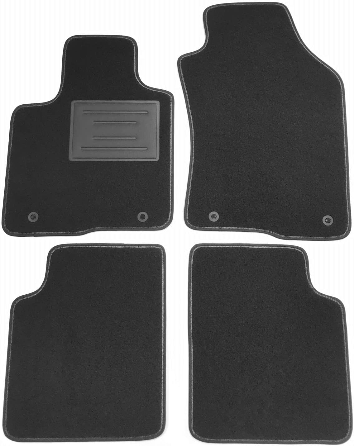 Set Tappetini e Vasca Baule OMAC Suzuki Baleno 2015-2025 Gomma 5x