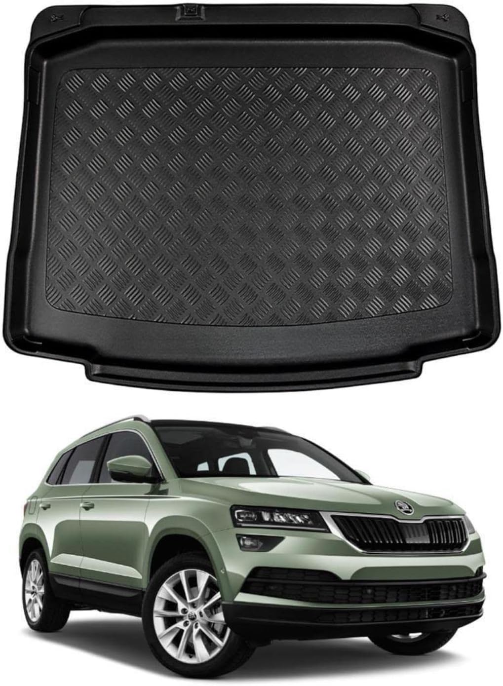 Nomad Boot Liner for Skoda Karoq 2017+ Recyclable Plastic (PE) Non