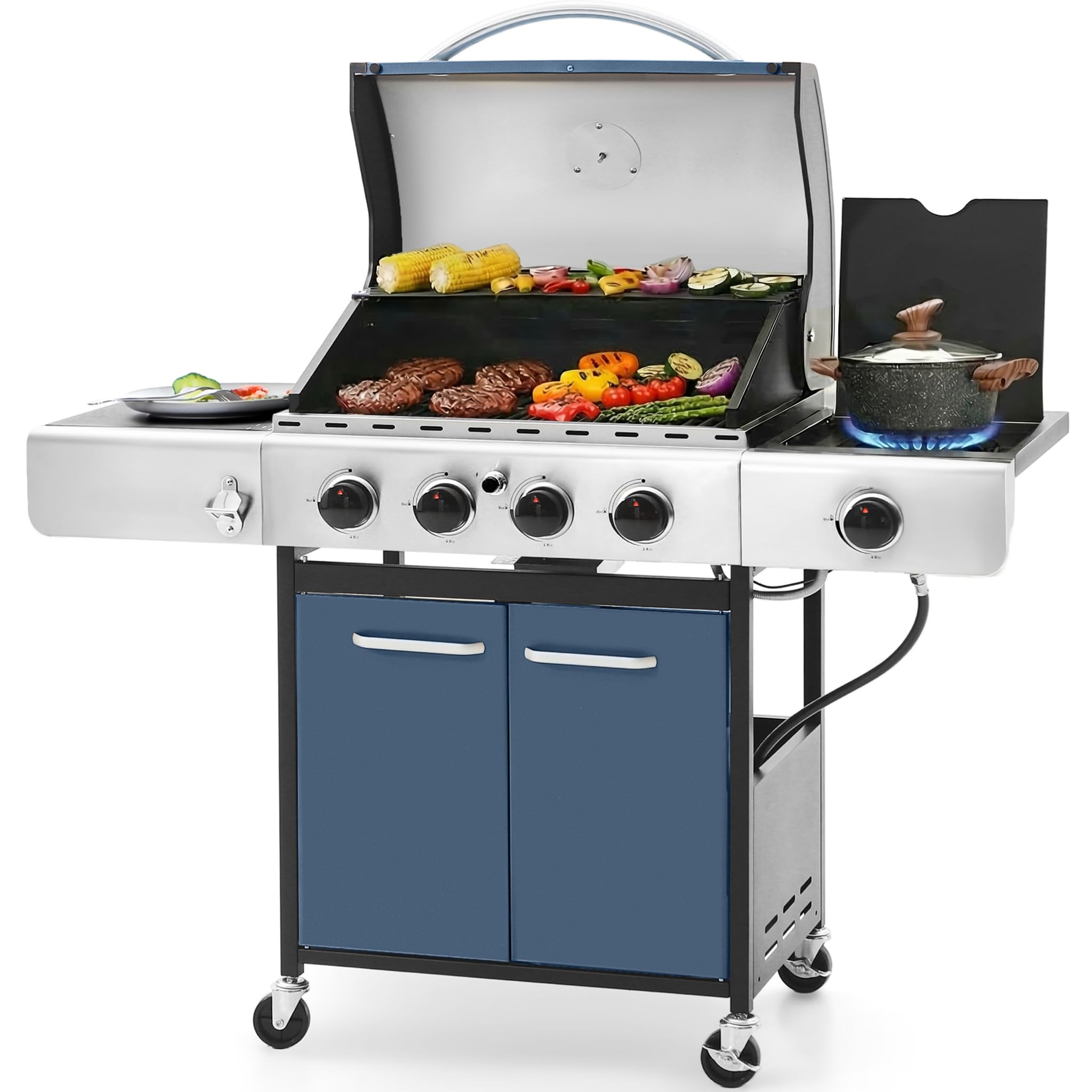 Sophia & William 4-Burner Gas Grill
