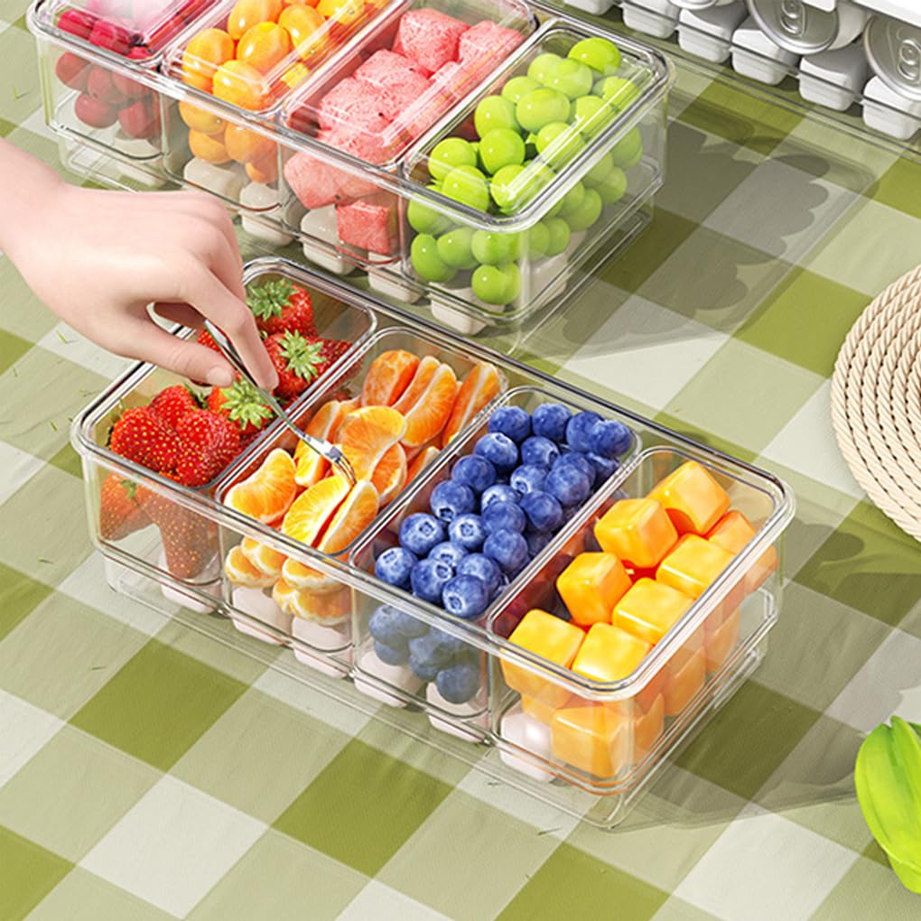 Contenitore per alimenti freschi con scomparti Dì addio,rosa | Contenitore per alimenti freschi in ABS per frutta fresco