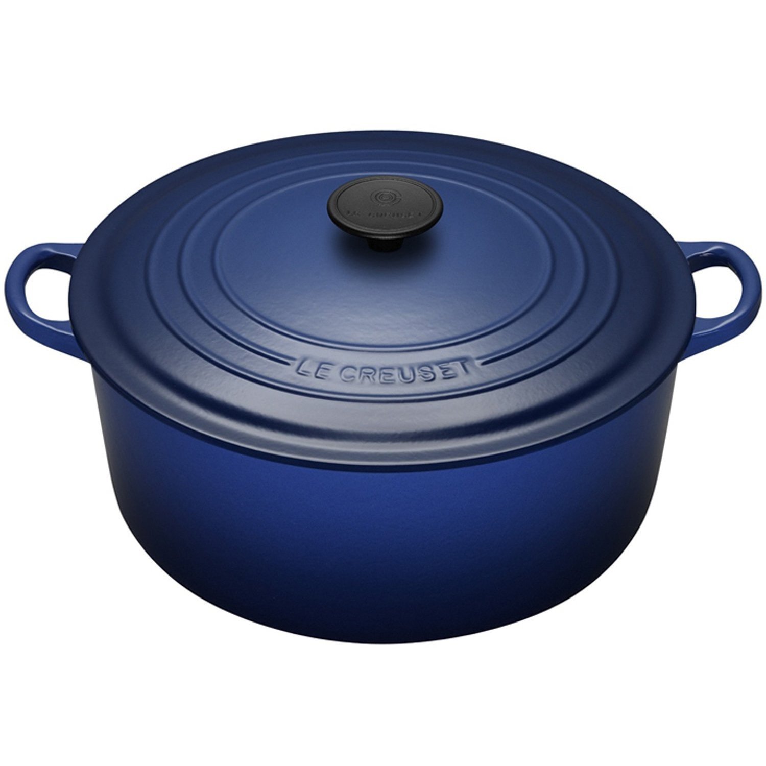 Le Creuset Enameled Cast-Iron 9-Quart Round French Oven, Cobalt