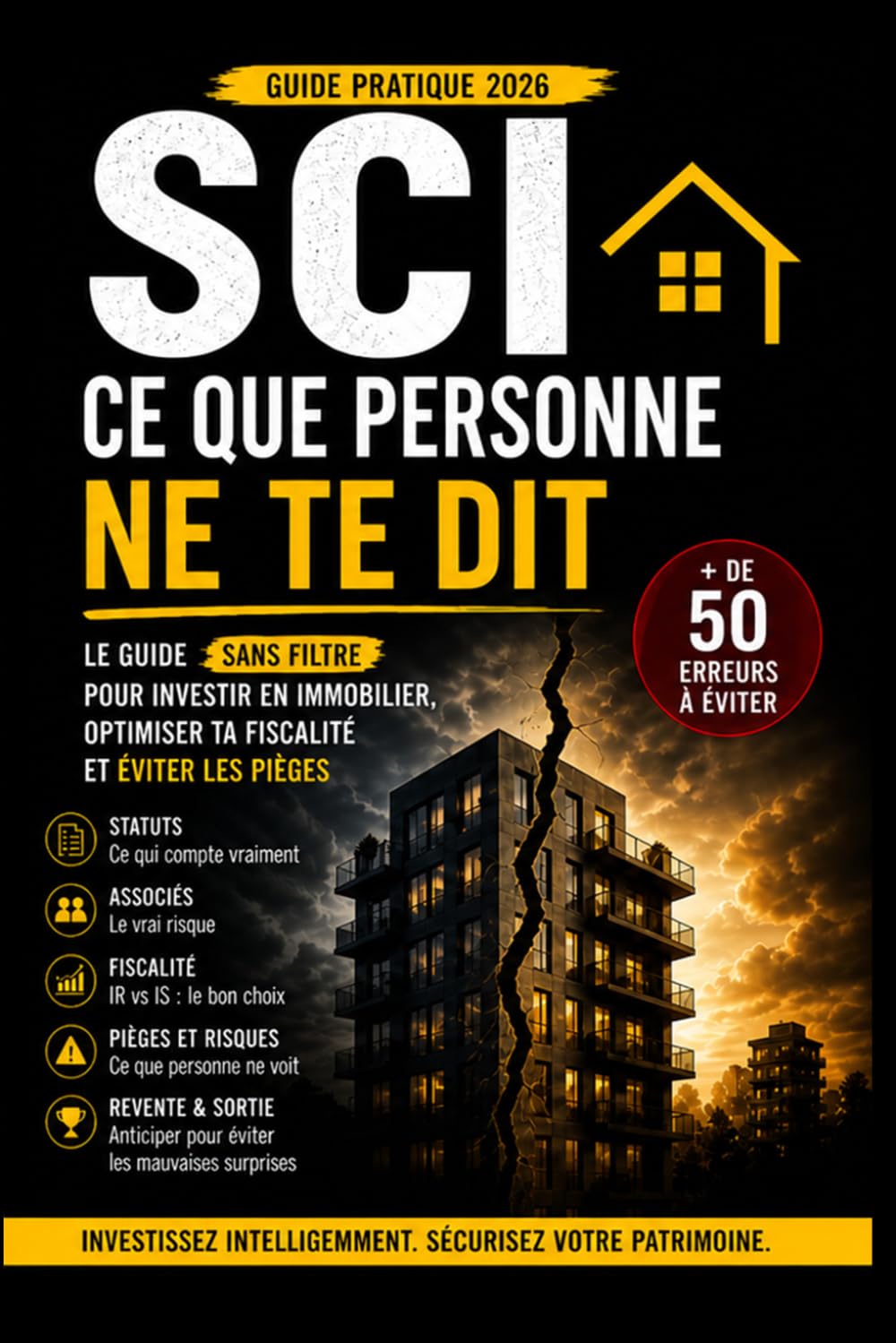 SCI : Ce que personne ne te dit: Investir en SCI, optimiser sa fiscalité et éviter les erreurs coûteuses (Ce que personne ne te dit – Immobilier & Fiscalité)