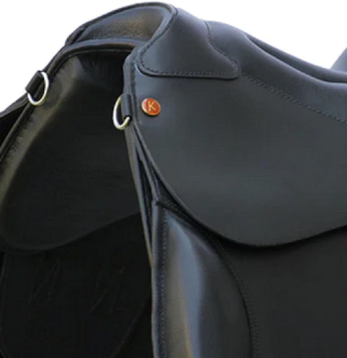 Western Horse Endurance Black Leather Saddle with Quilted Seat, with Cow Indium Softie, Slick Cantle, Premium Comfortable Leather Saddle Available